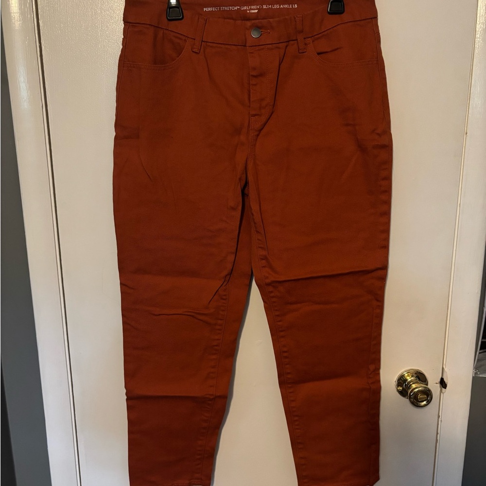 Chico's Women’s Burnt Orange Jeans